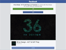 Tablet Screenshot of 36bydesign.com